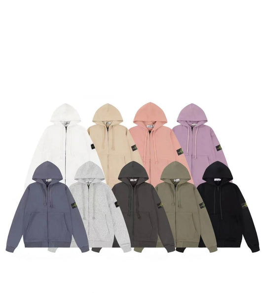 STONE BASIC STRICK - JACKE