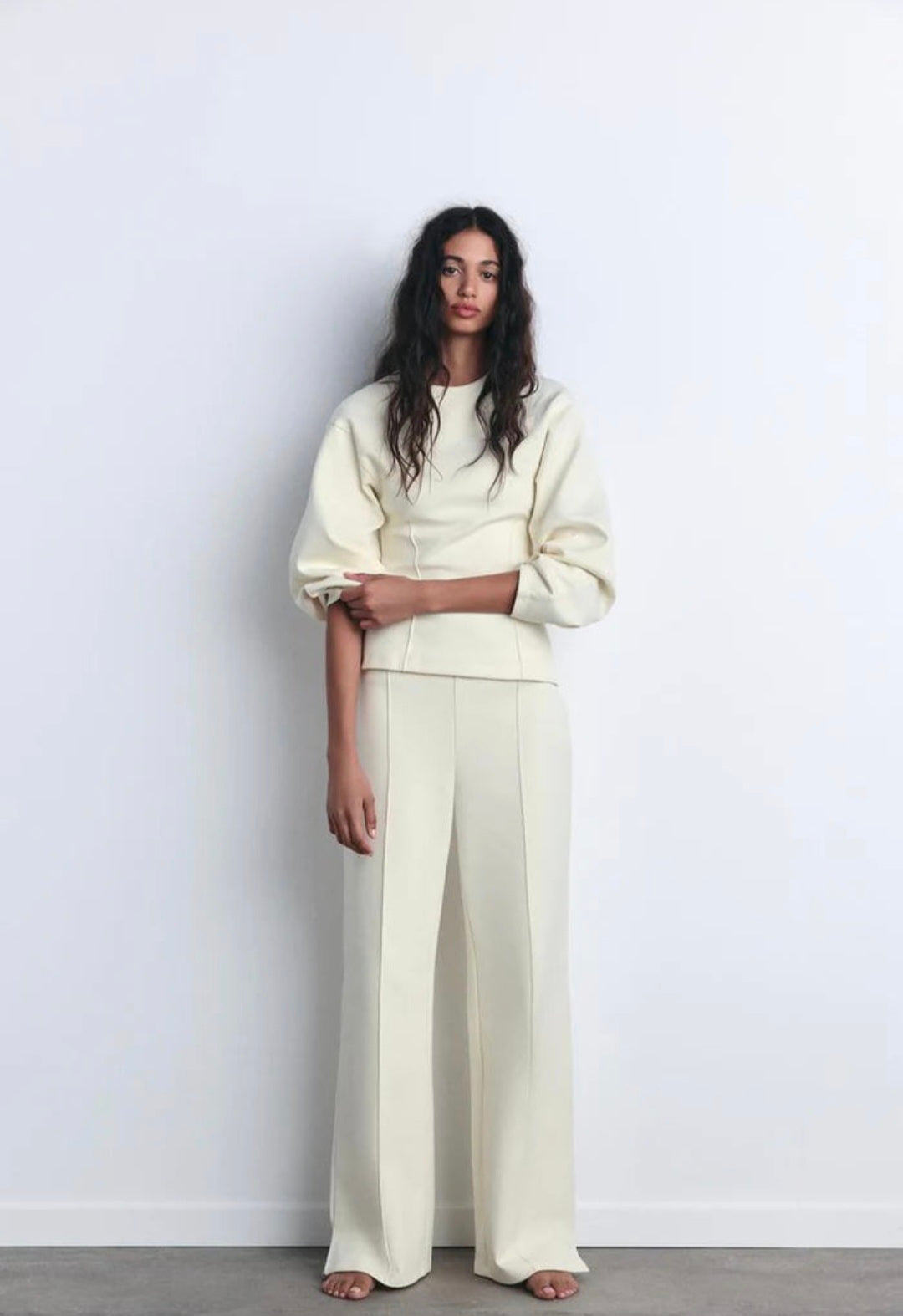 TAILORED INTERLICK TOP