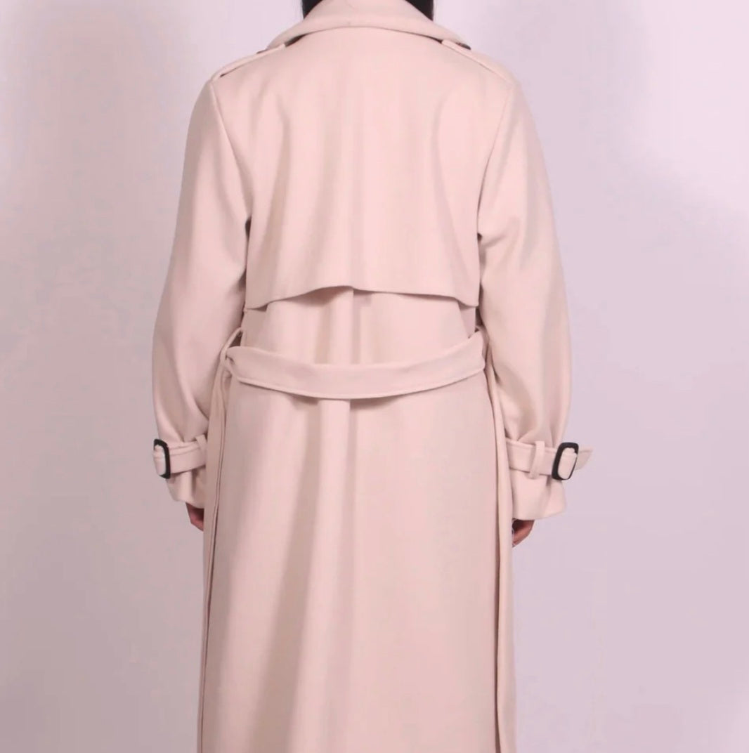 WINTER TRENCH CREAM