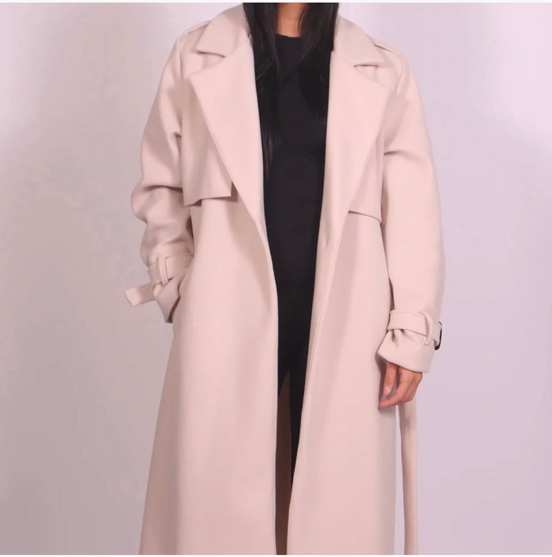WINTER TRENCH CREAM