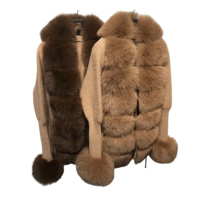 THE ECLAT CARDIGAN BROWN