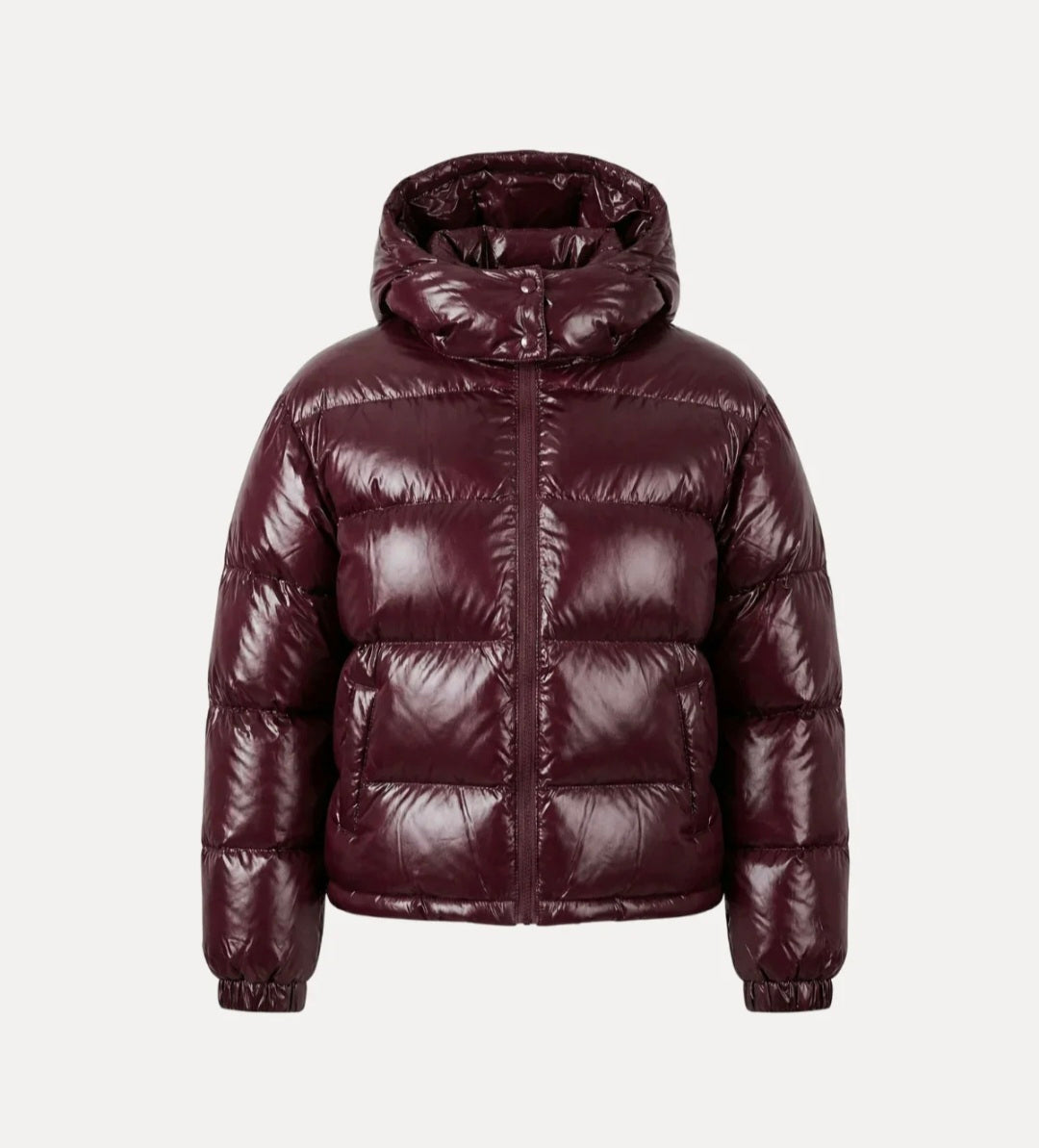 GLOSSY PUFFER JACKET|DAMEN