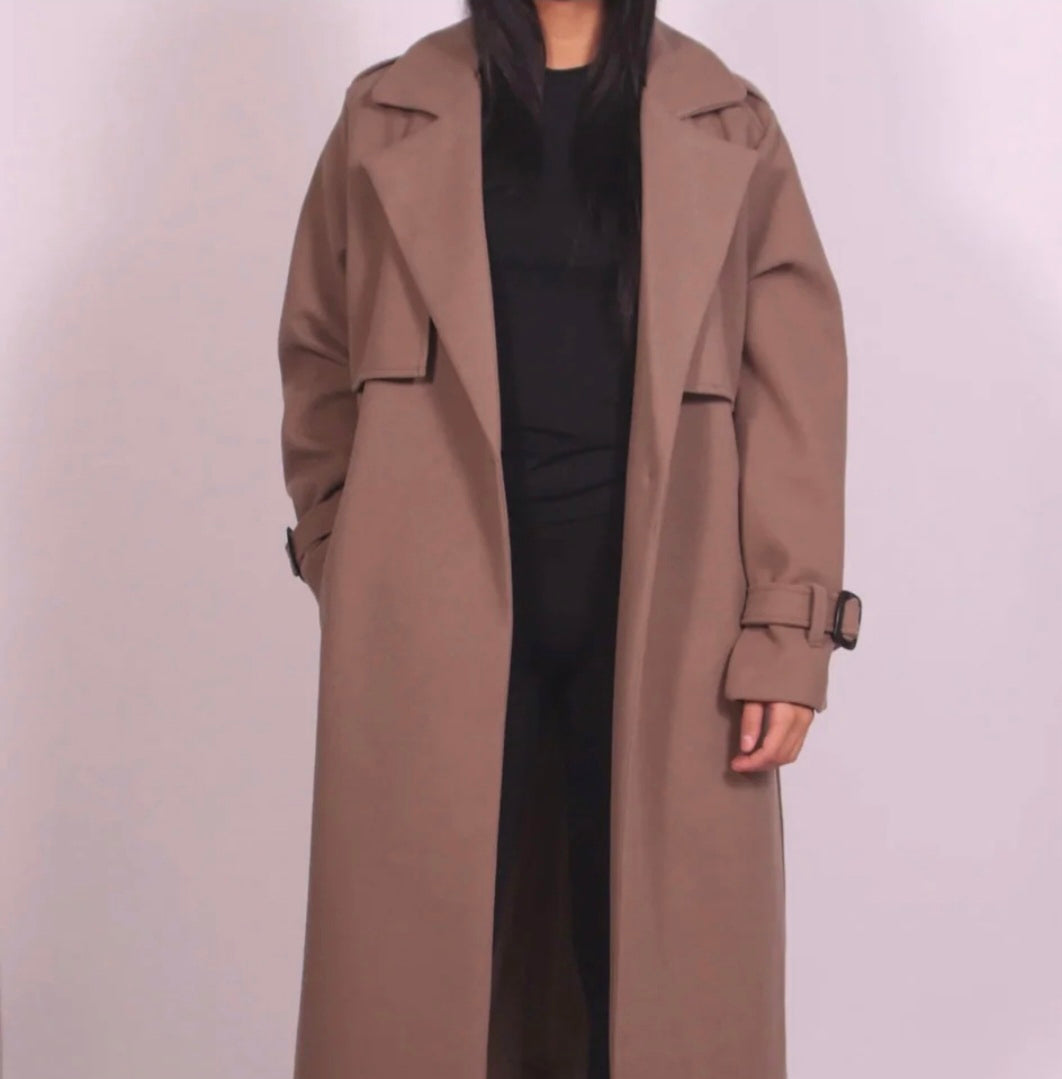 WINTER TRENCH TAUBE