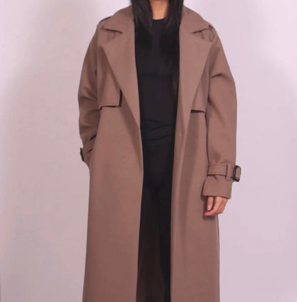 WINTER TRENCH TAUBE