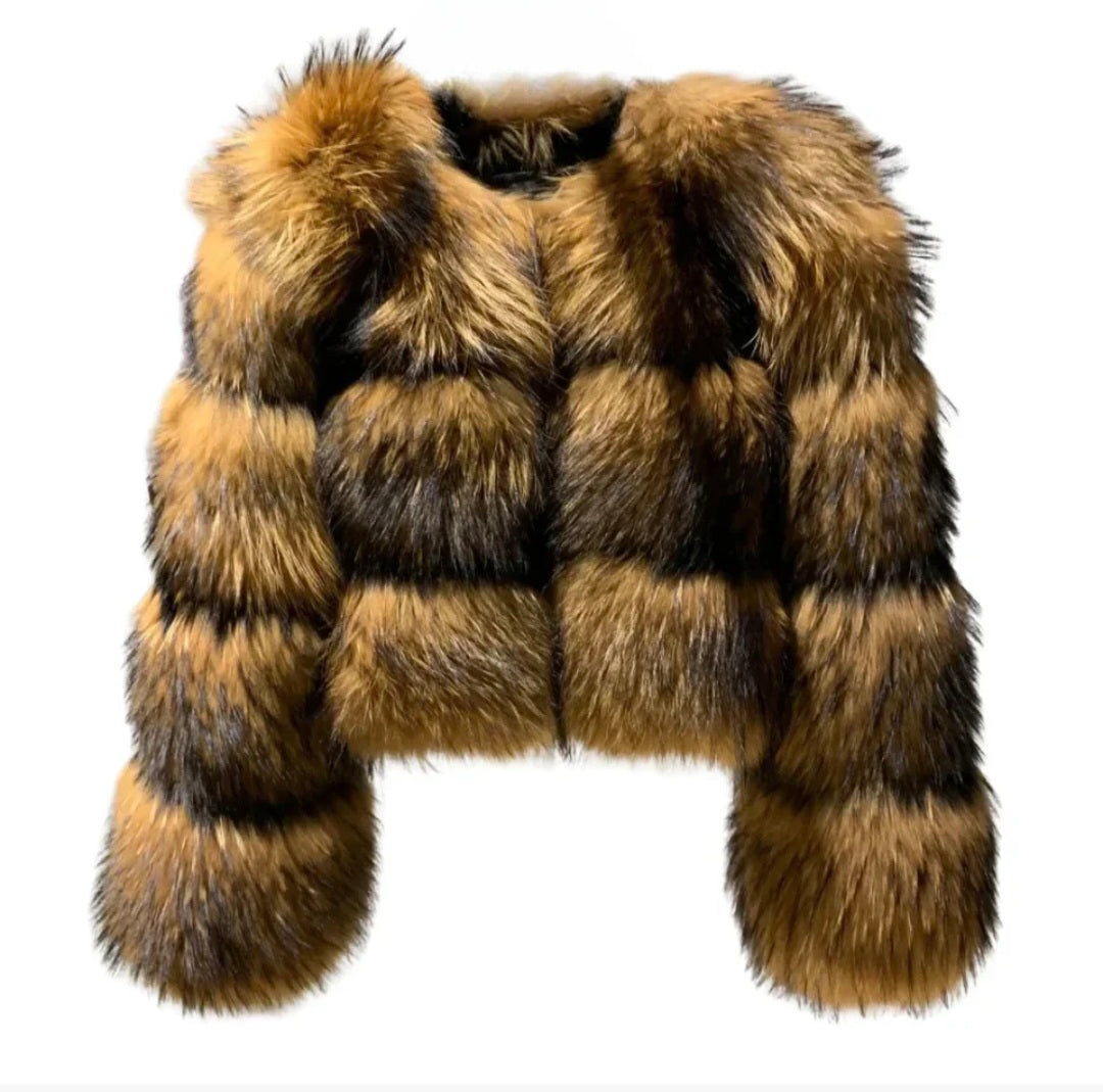 BUBBLE MINI COAT HONEY FOX