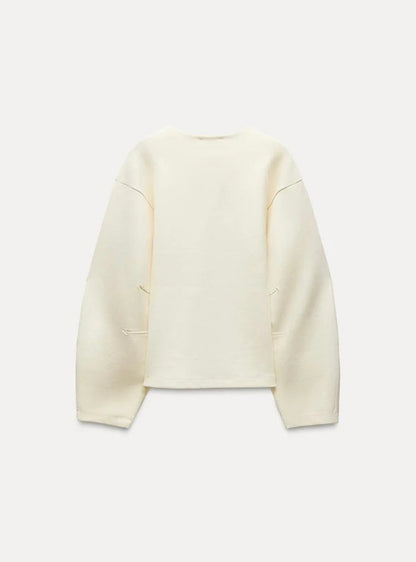 TAILORED INTERLICK TOP